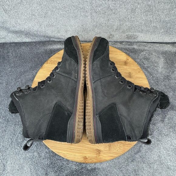 Pajar Boots Womens Size 8-8.5 Black Pajar-Tex Waterproof Faux Fur Side Zip EU 39 - Picture 6 of 10